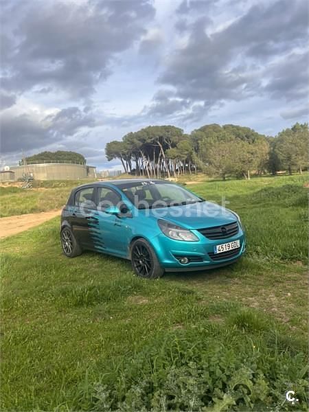 Usado Opel Corsa Enjoy 90 CV (66 kW) 2008 Negro Utilitario