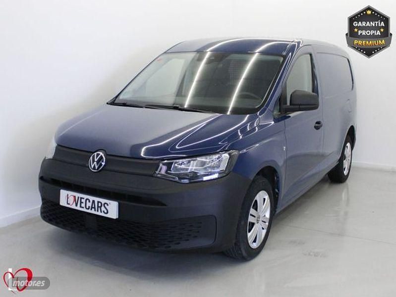 Usado VW Caddy Maxi 102 CV (75 kW) 2021 Azul Monovolumen