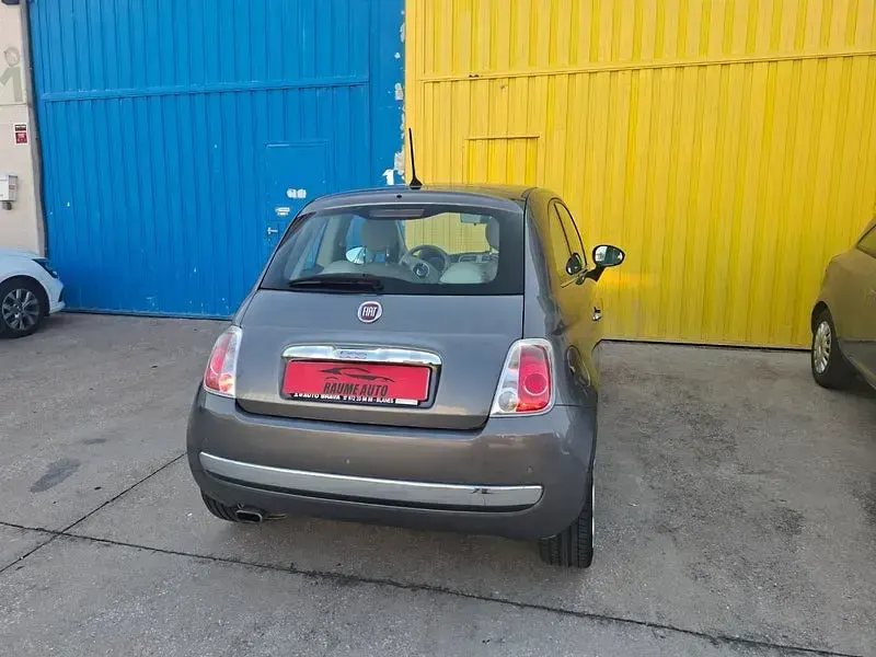 Usado Fiat 500 Lounge 69 CV (50 kW) 2015 Gris / plata Berlina