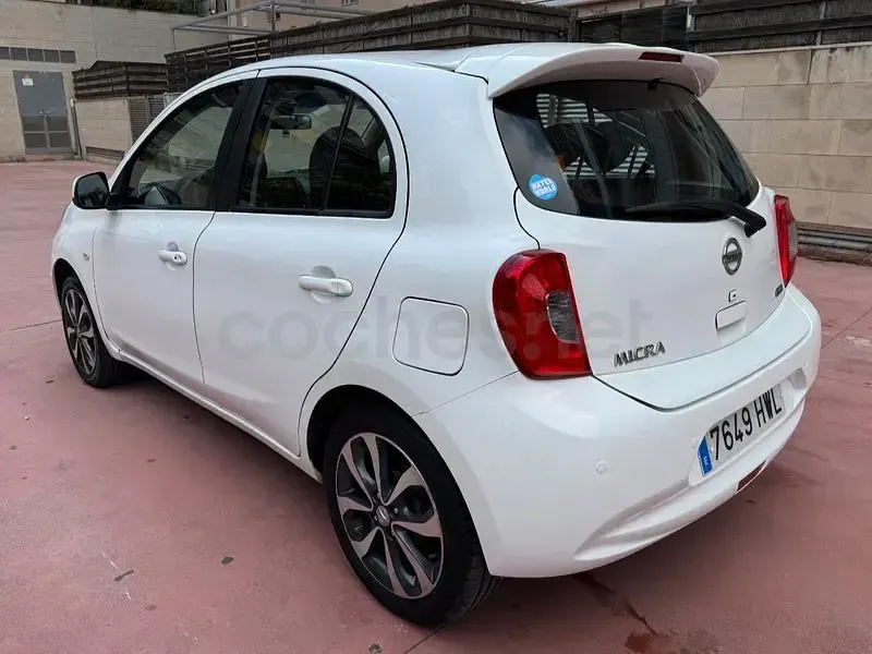 Usado Nissan Micra Premium Edition 80 CV (58 kW) 2014 Blanco Utilitario