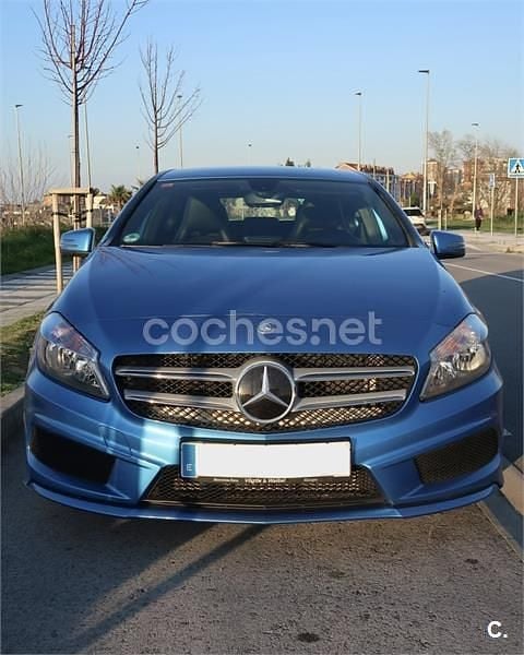 Usado Mercedes A180 AMG 122 CV (89 kW) 2013 Azul Berlina