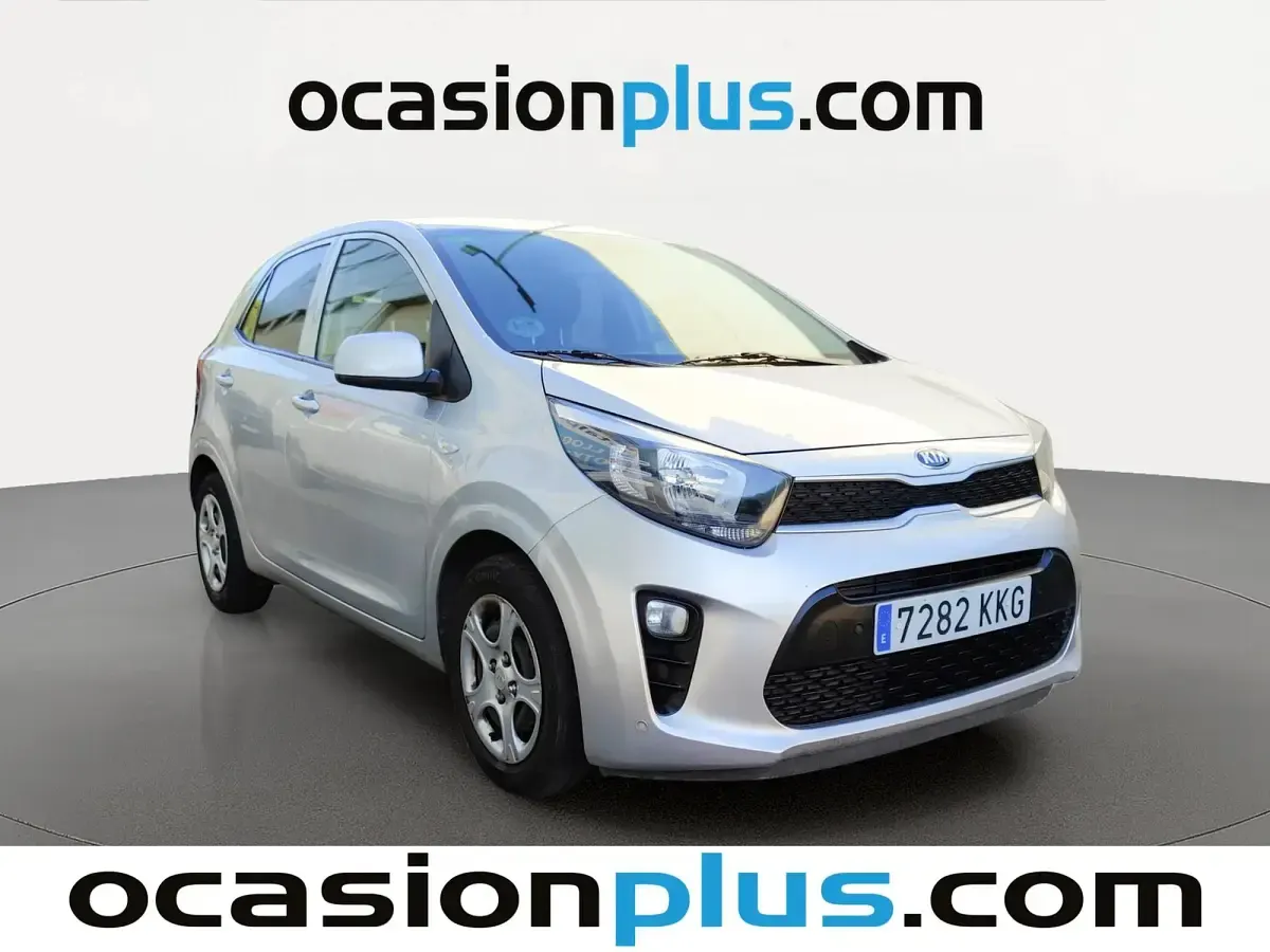 Usado Kia Picanto Plus 67 CV (49 kW) 2018 Gris plata Utilitario