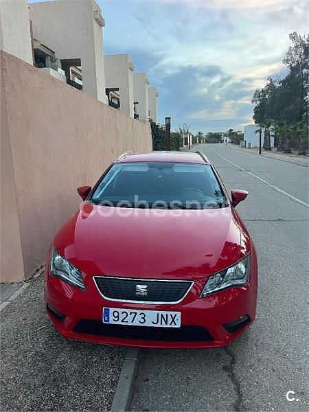 Rojo Usado 2016 Seat Leon Ecomotive Familiar | 10.500 € (Precio justo) - Imagen 1/4
