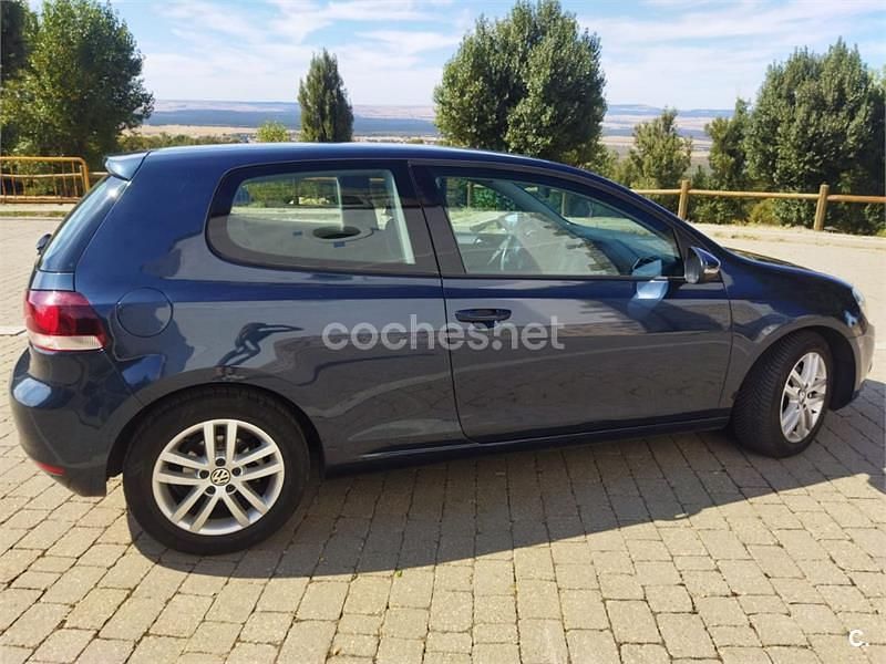 Azul Usado 2009 VW Golf VI GT Berlina | 13.900 € - Imagen 1/4