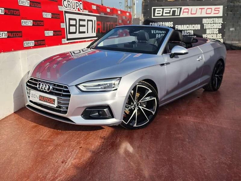 Gris Usado 2017 Audi A5 Cabriolet S-Line Descapotable | 27.990 € (Caro) - Imagen 1/4