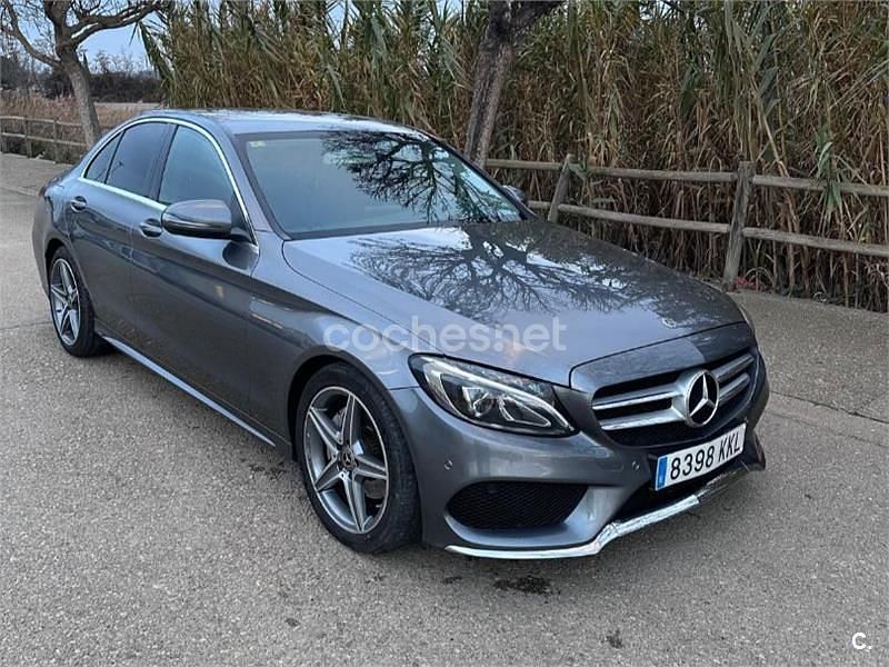 Gris / plata Usado 2018 Mercedes C220 Berlina | 24.500 € (Precio justo) - Imagen 1/4