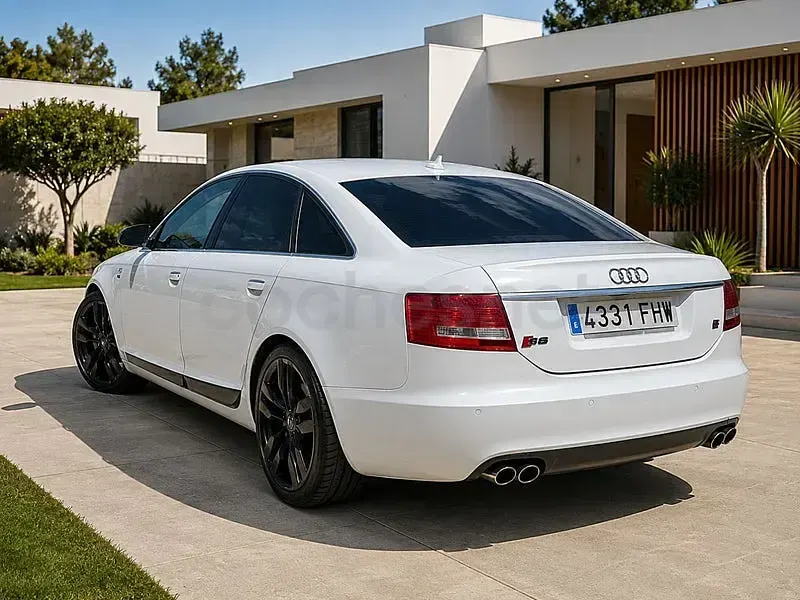 Usado Audi S6 435 CV (319 kW) 2006 Blanco Berlina