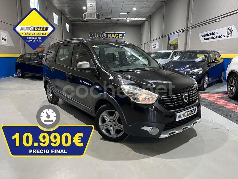 Negro Usado 2018 Dacia Lodgy Lauréate Monovolumen | 10.990 € (Precio justo) - Imagen 1/4
