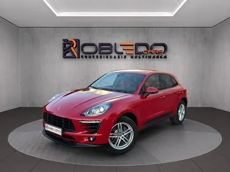 Usado Porsche Macan 252 CV (185 kW) 2016 Rojo SUV