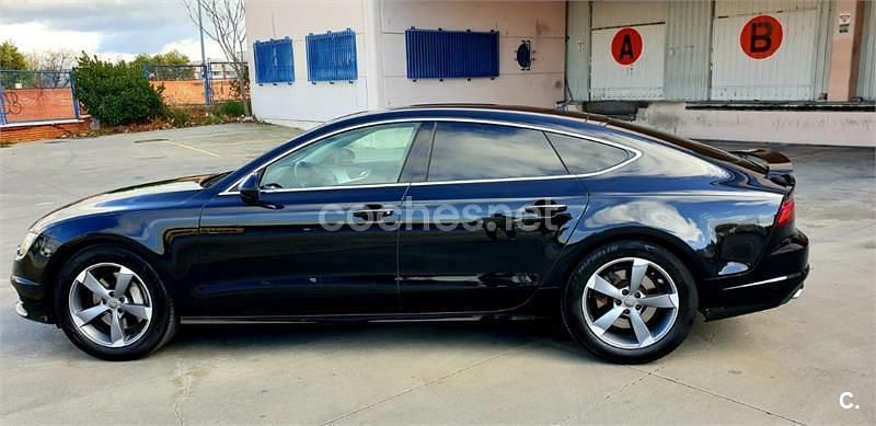 Usado Audi A7 Sportback 218 CV (160 kW) 2016 Negro Utilitario