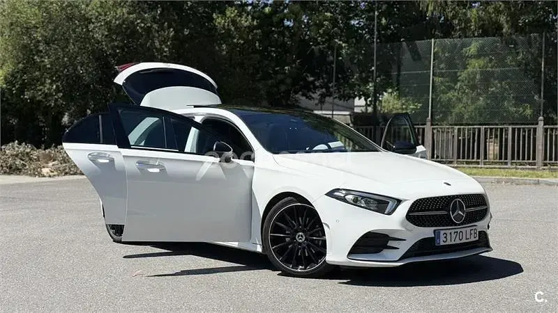 Usado Mercedes A200 150 CV (110 kW) 2020 Blanco Berlina