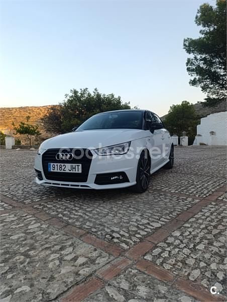 Usado Audi A1 Sportback 90 CV (66 kW) 2015 Blanco Utilitario
