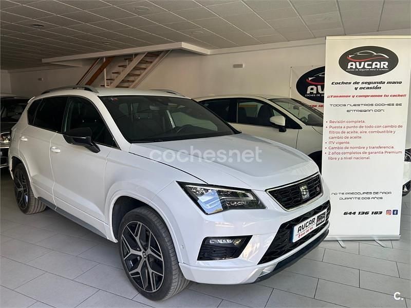 Blanco Usado 2018 Seat Ateca FR SUV | 19.890 € (Precio justo) - Imagen 1/4