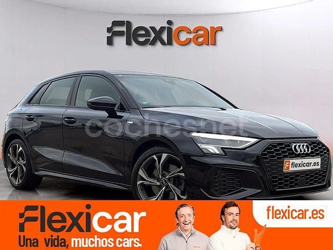 Negro Usado 2021 Audi A3 Sportback Berlina | 25.990 € (Caro) - Imagen 1/4