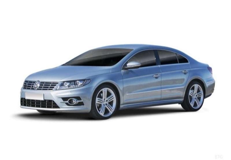 Usado VW CC R-line 150 CV (110 kW) 2016 Negro Berlina