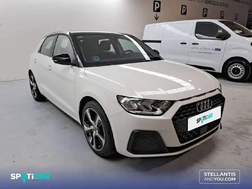 Usado Audi A1 Sportback Advanced Plus 95 CV (69 kW) 2020 Blanco Utilitario