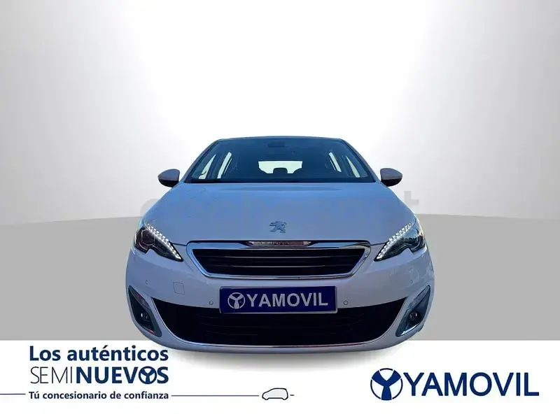 Usado Peugeot 308 Allure 131 CV (96 kW) 2016 Blanco Utilitario