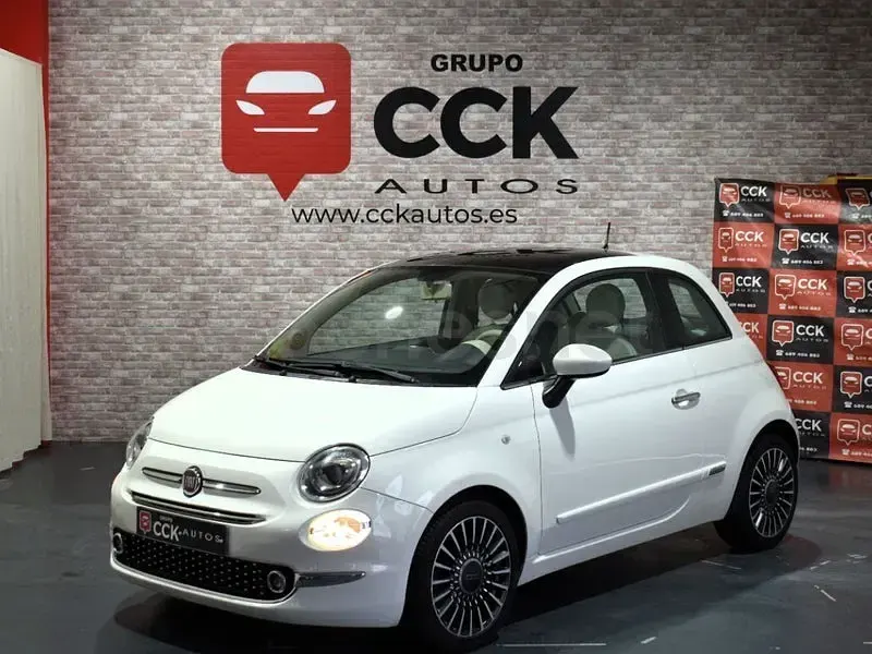 Usado Fiat 500 69 CV (50 kW) 2017 Blanco Berlina