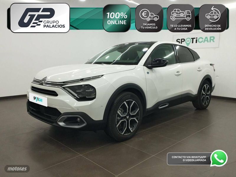 Blanco Usado 2023 Citroën e-C4 Shine Berlina | 32.200 € (Caro) - Imagen 1/4