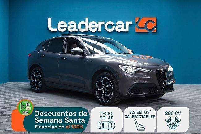 Usado Alfa Romeo Stelvio Veloce 283 CV (208 kW) 2020 Gris SUV