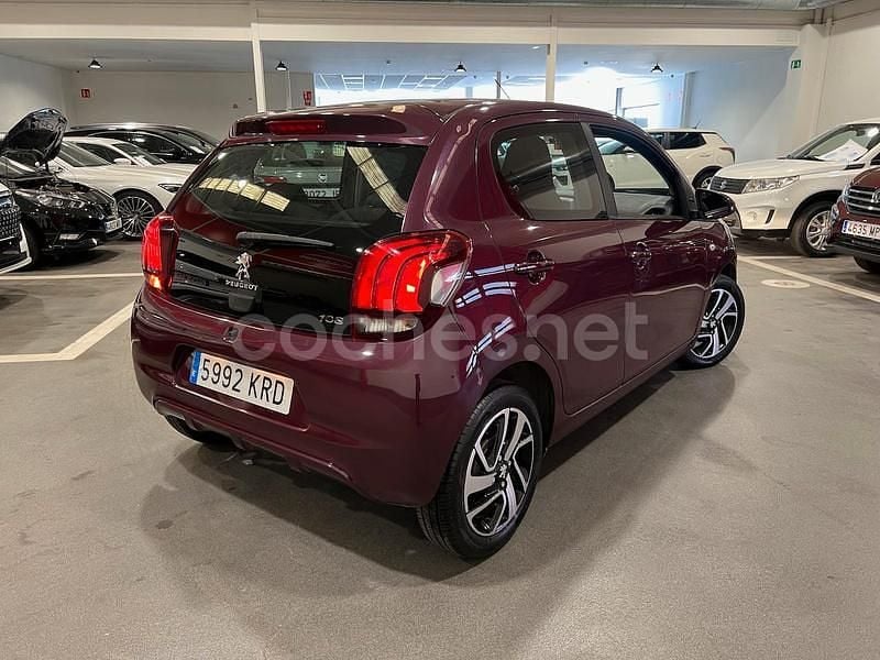 Usado Peugeot 108 Active 72 CV (52 kW) 2018 Granate Berlina
