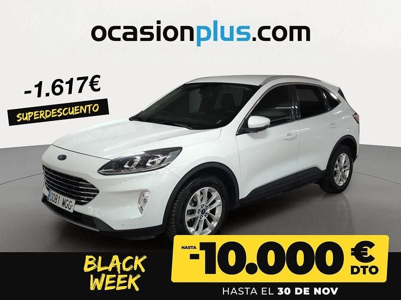 Blanco Usado 2023 Ford Kuga Titanium SUV | 16.490 € (Precio justo) - Imagen 1/4