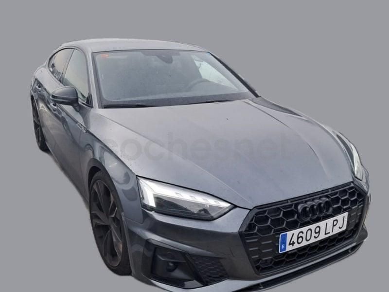Usado Audi A5 Sportback S-Line 204 CV (150 kW) 2021 Gris / plata Utilitario