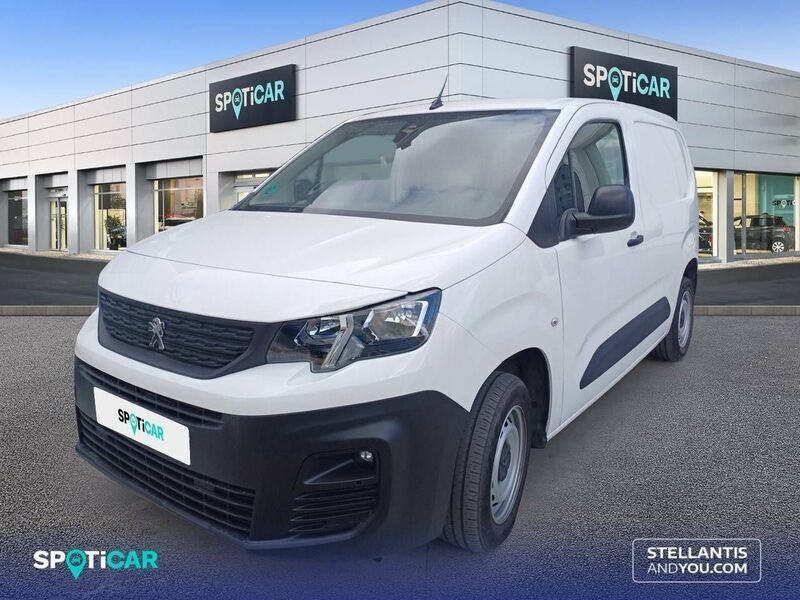 Blanco Usado 2022 Peugeot Partner Premium Monovolumen | 16.595 € (Caro) - Imagen 1/4