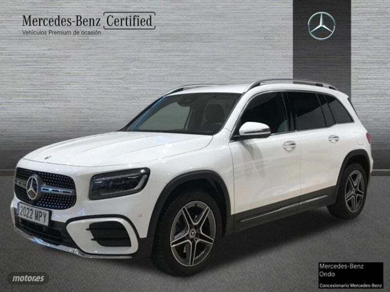 Blanco Usado 2024 Mercedes GLB200 AMG line SUV | 41.900 € (Buen precio) - Imagen 1/4