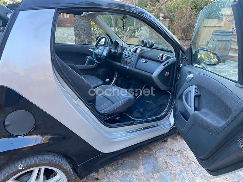Usado Smart ForTwo Cabrio Brabus 84 CV (61 kW) 2007 Negro Descapotable