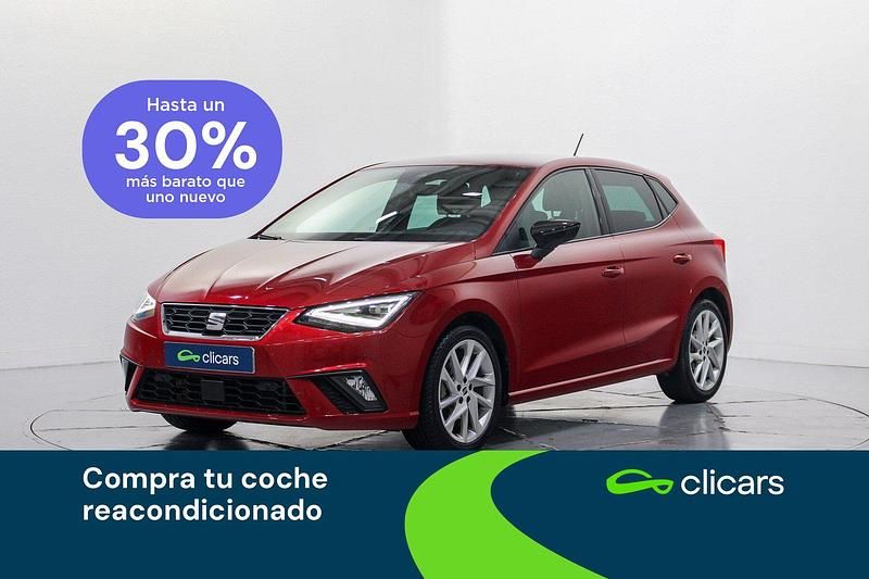 Rojo Usado 2021 Seat Ibiza FR Berlina | 13.990 € (Precio justo) - Imagen 1/4