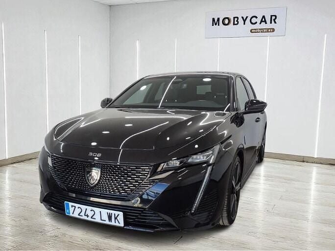 Negro Usado 2022 Peugeot 308 GT Utilitario | 21.995 € (Precio justo) - Imagen 1/4