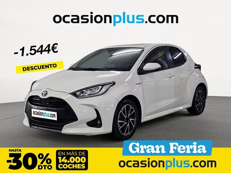 Blanco Usado 2021 Toyota Yaris Hybrid Business Edition Berlina | 16.990 € (Precio justo) - Imagen 1/4