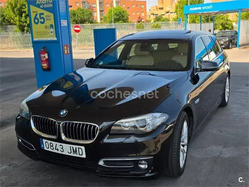 Usado BMW 520 190 CV (139 kW) 2016 Negro Familiar