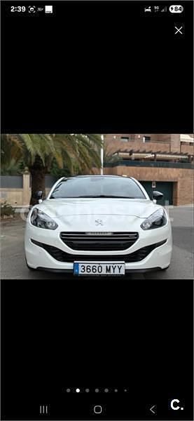 Blanco Usado 2015 Peugeot RCZ Coupe | 13.500 € (Precio justo) - Imagen 1/4