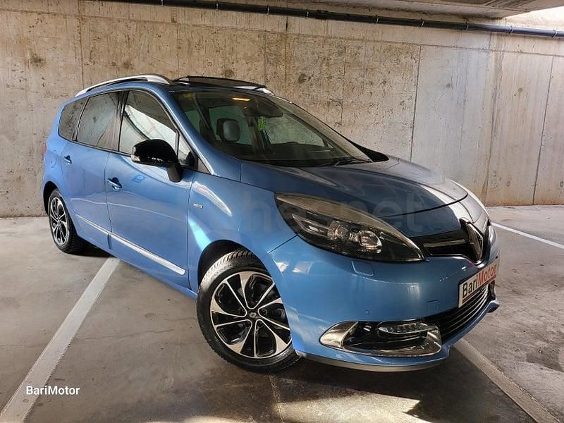 Usado Renault Grand Scénic III LIMITED 130 CV (95 kW) 2015 Azul Monovolumen