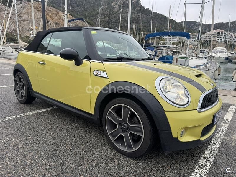 Usado Mini Cooper S Cabriolet 170 CV (125 kW) 2009 Amarillo Descapotable