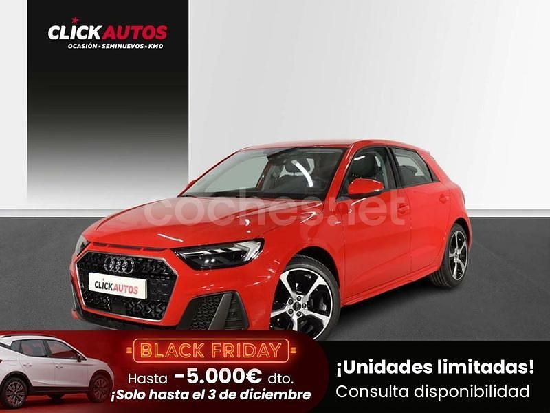 Rojo Usado 2023 Audi A1 Sportback Comfort Utilitario | 21.300 € (Buen precio) - Imagen 1/4