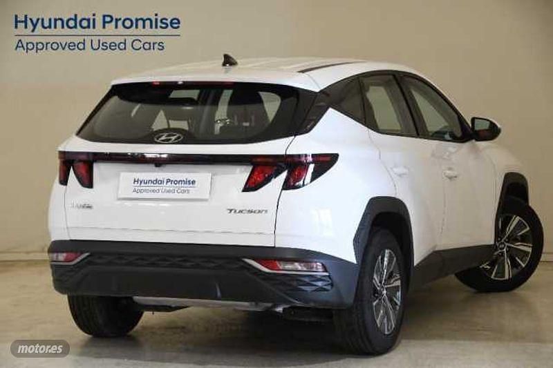 Usado Hyundai Tucson 150 CV (110 kW) 2024 Atlas white SUV