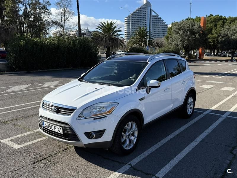 Blanco Usado 2011 Ford Kuga Titanium SUV | 7400 € (Buen precio) - Imagen 1/4