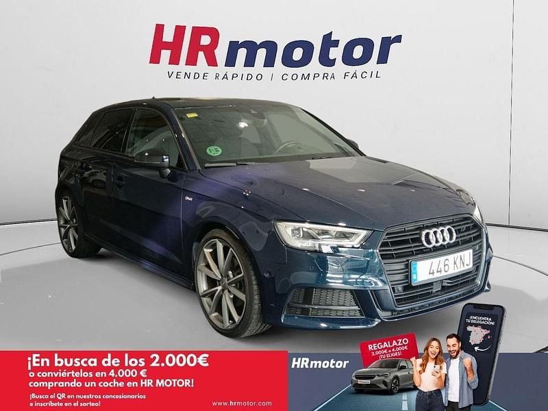 Azul Usado 2018 Audi A3 S-Line Berlina | 19.490 € (Precio justo) - Imagen 1/4