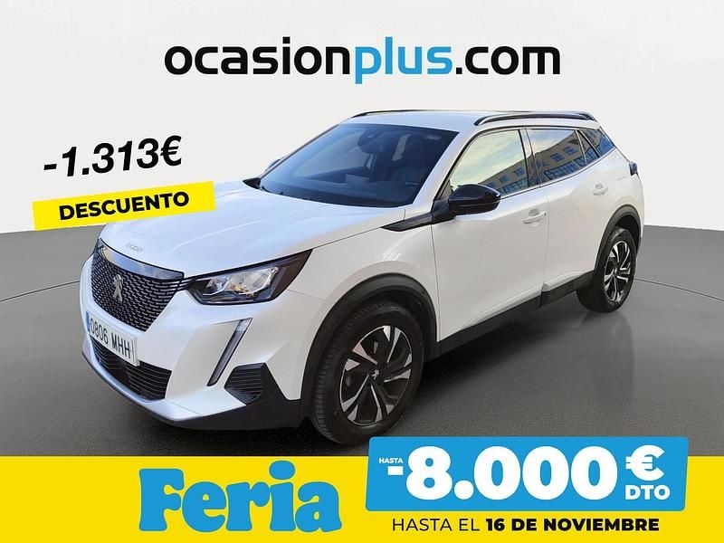 Blanco Usado 2023 Peugeot 2008 Allure SUV | 14.450 € (Precio justo) - Imagen 1/4
