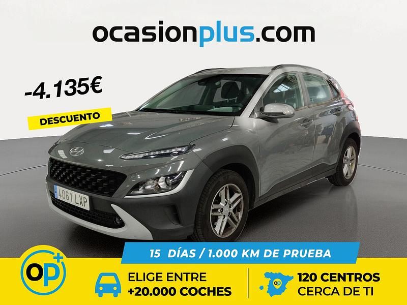 Usado Hyundai Kona 120 CV (88 kW) 2022 Gris SUV