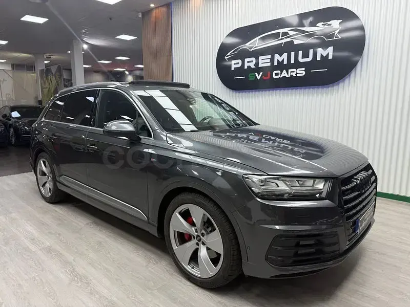 Usado Audi Q7 Sport 218 CV (160 kW) 2017 Gris / plata SUV