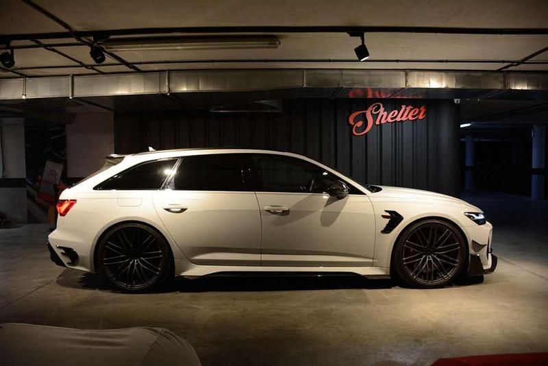 Usado Audi RS6 600 CV (441 kW) 2021 Blanco Familiar