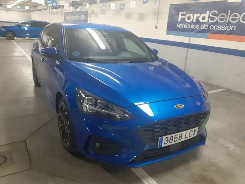Usado Ford Focus ST-Line 125 CV (91 kW) 2019 Azul oasis Utilitario