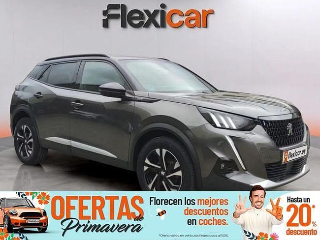 Usado Peugeot 2008 GT 130 CV (95 kW) 2021 Gris SUV
