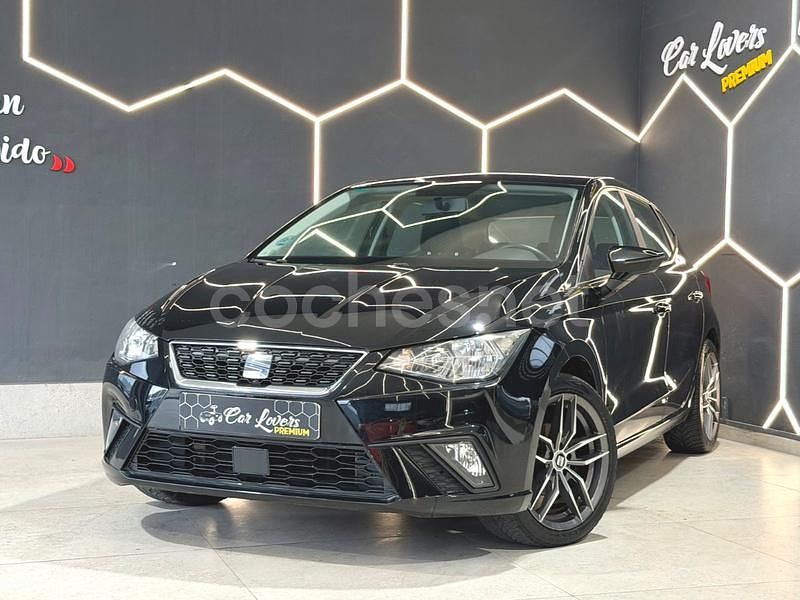 Usado Seat Ibiza Reference 80 CV (58 kW) 2019 Negro Berlina