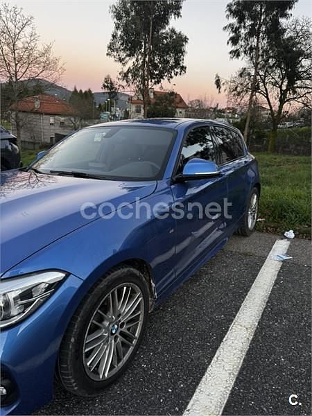 Usado BMW 118 150 CV (110 kW) 2018 Azul Utilitario