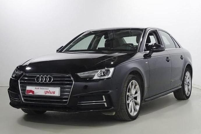 Usado Audi A4 S-Line 150 CV (110 kW) 2017 Negro Berlina